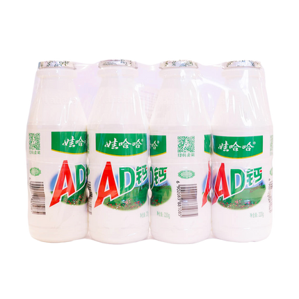 WAHAHA WHH - AD Calcium Milk 220ml x 4pcs (Case 24)