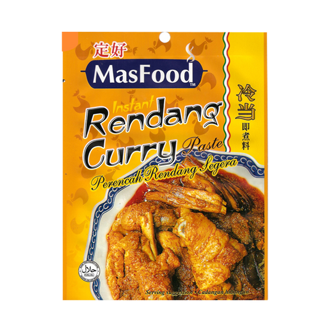 MASFOOD Instant Rendang Curry Paste 200g - Longdan Official Online Store