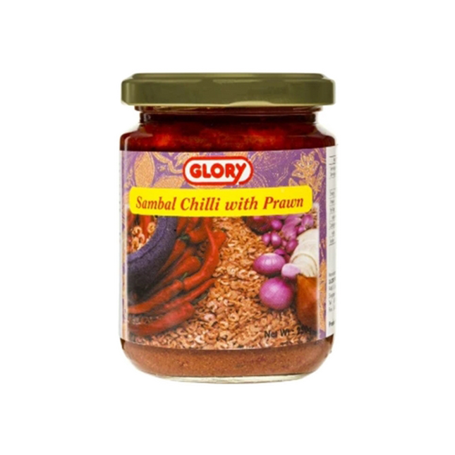 GLORY Sambal Chilli With Prawn 250g - Longdan Official Online Store