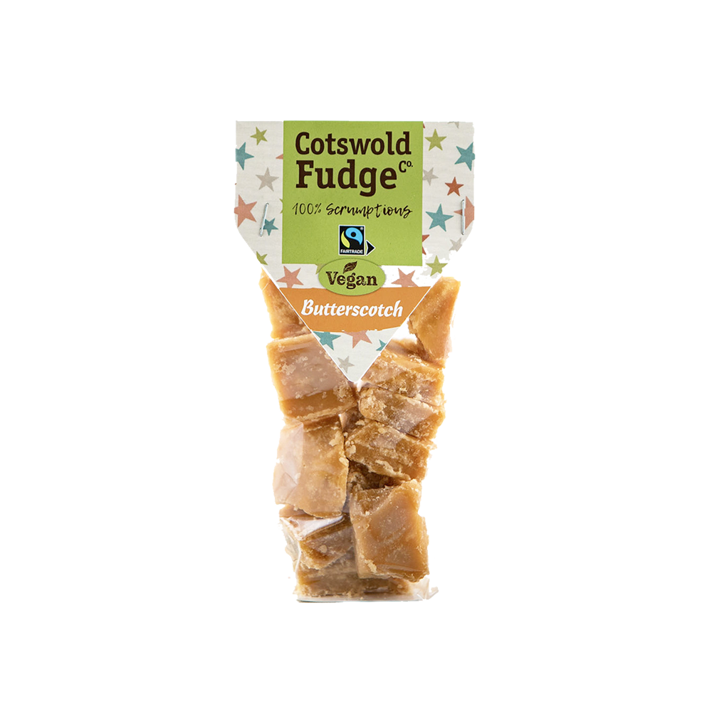 COTSWOLD FUDGE CO Vegan Butterscotch Fudge 150g