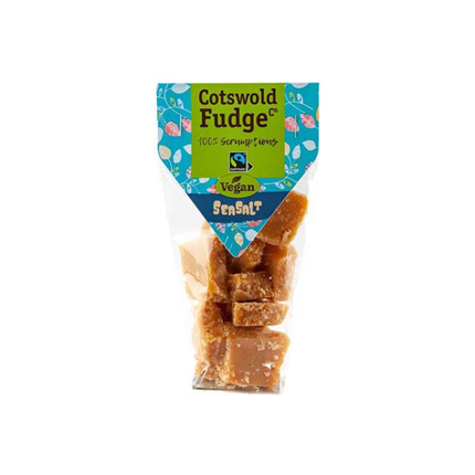 COTSWOLD FUDGE CO Vegan Caramel & Sea Salt Fudge 150g