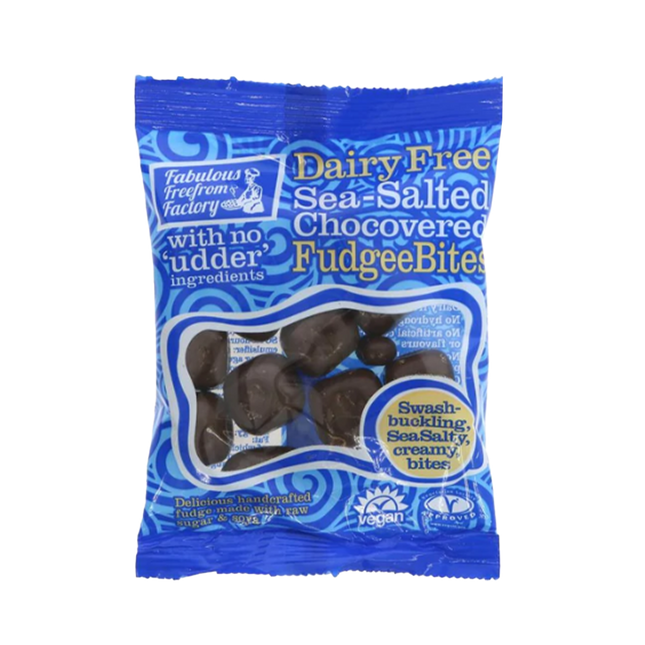 FABULOUS FREE FROM FACTORY Chocovered Salt Fudge Bites 65g - Longdan Official