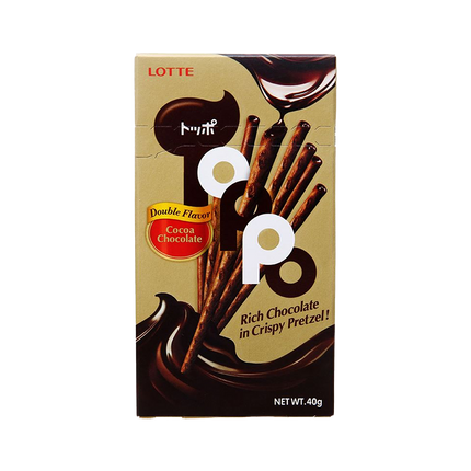 LOTTE Toppo Chocolate 40g - Longdan Official