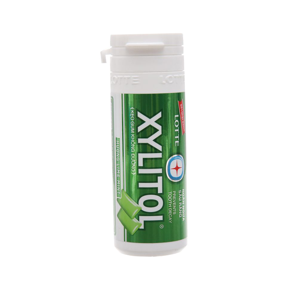 LOTTE Xylitol Lime Mint 29g - Longdan Official Online Store