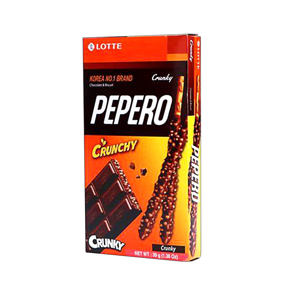 LOTTE Pepero Crunky 39g - Longdan Official