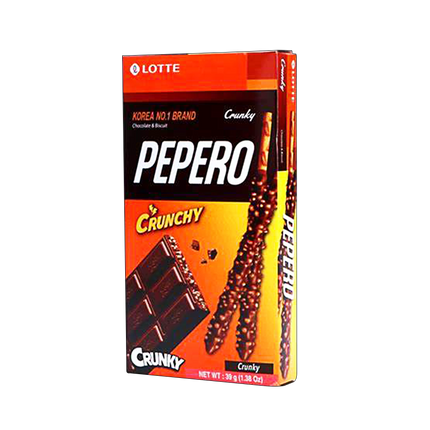 LOTTE Pepero Crunky 39g - Longdan Official