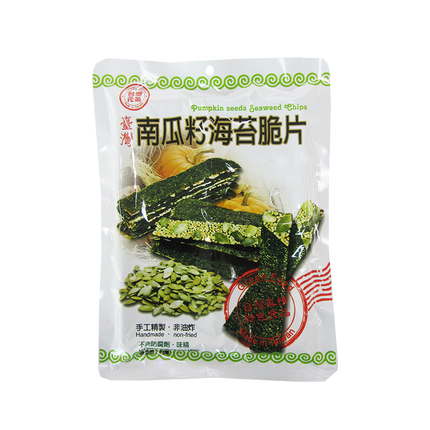 Taiwon-Pumpkin Seeds Seaweed Chips 40g - Longdan Official