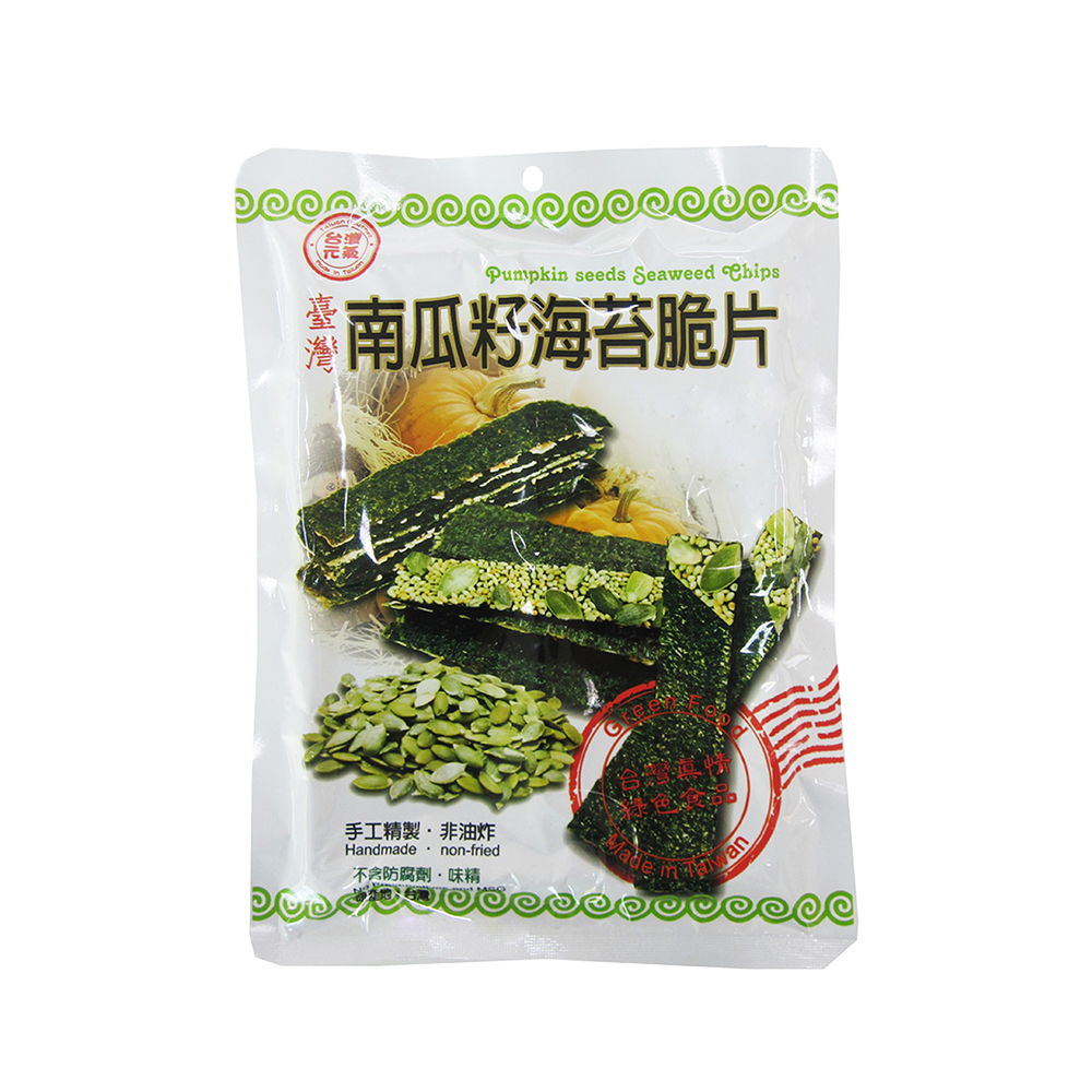 Taiwon-Pumpkin Seeds Seaweed Chips 40g - Longdan Official