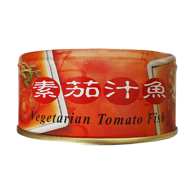 Ajuzai-Vegetarian Tomato Fish  135g - Longdan Official