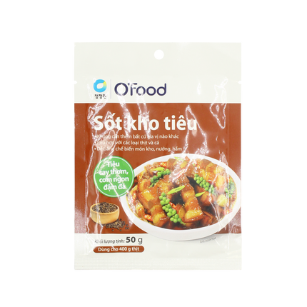O'Food Pepper Braise Sauce 50g - Longdan Official Online Store