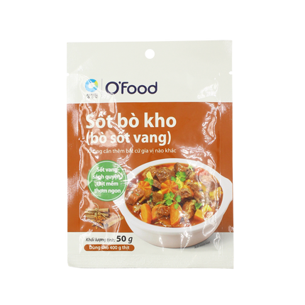 O'Food Beef Stew Sauce 50g - Longdan Official Online Store
