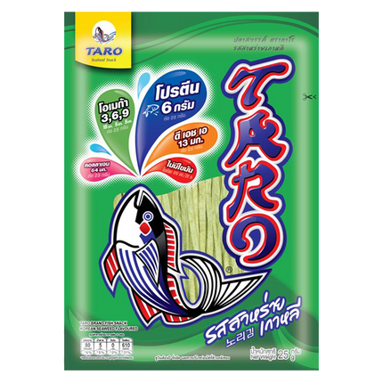 Taro Fish Line Snack Seaweed (Green) 25g - Longdan Official Online Store