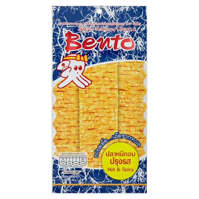 Bento Snack Hot & Spicy (Blue) 20g - Longdan Official Online Store