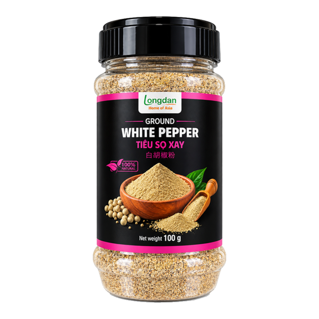 Longdan Ground White Pepper 100gr (Case 30)