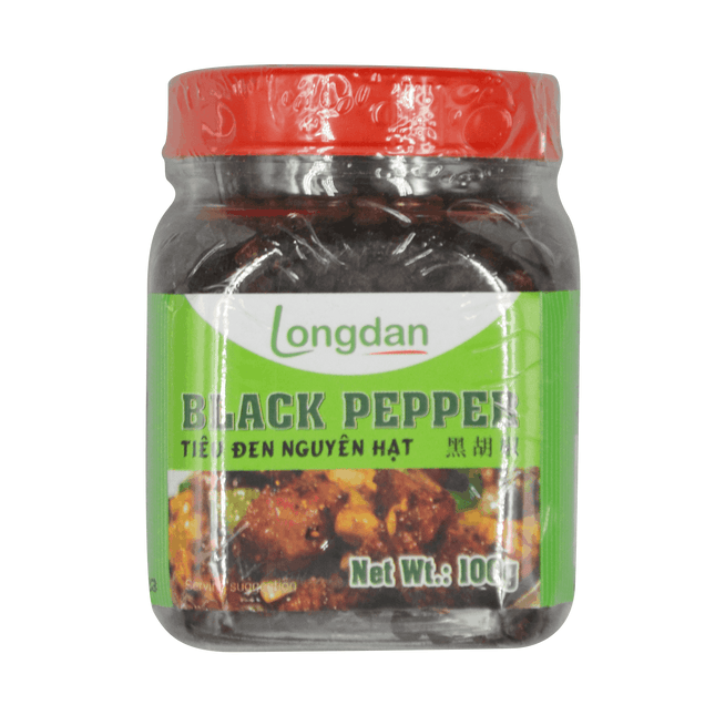 Longdan HQ Whole Black Pepper 100g (Case 30)