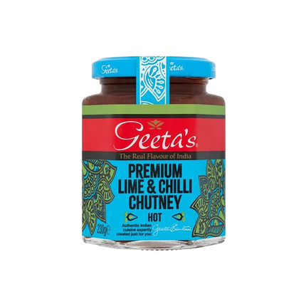 GEETAS  Lime & Chilli Hot Chutney 230g