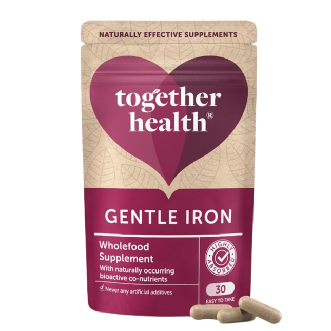 TOGETHER HEALTH Gentle Iron Complex 30 caps (Case 6)