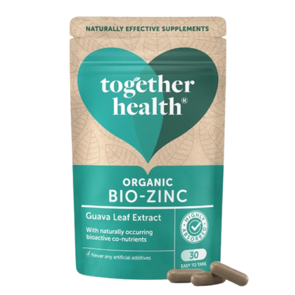 TOGETHER HEALTH Organic Zinc 30 caps - Longdan Official