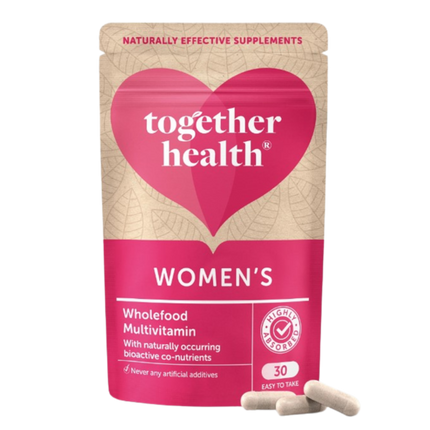 TOGETHER HEALTH Wholevit Womens Multivitamin & Mineral 30 caps (Case 6)