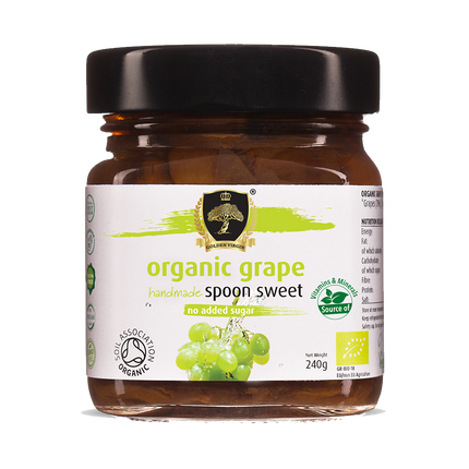 Golden Virgin organic grape spoon sweet 240g - Longdan Official Online Store