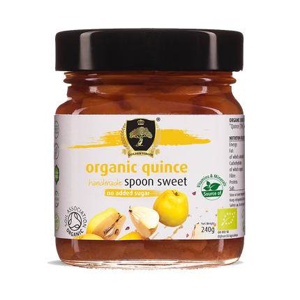 Golden Virgin organic quince spoon sweet 240g - Longdan Official Online Store