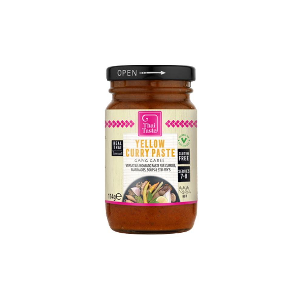 Thai Taste Gang Garee Yellow Curry Paste 114g (Case 6)