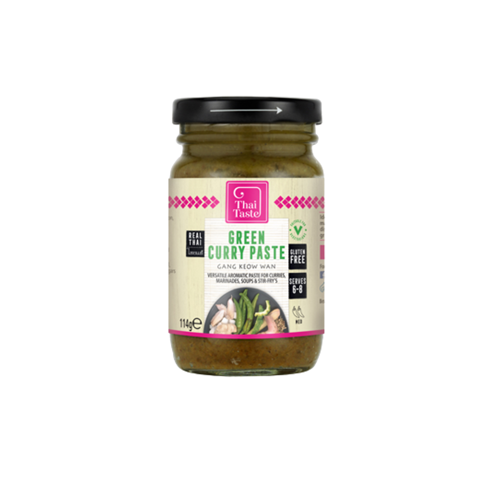 Thai Taste Gang Keow Wan Green curry paste 114g (Case 6)