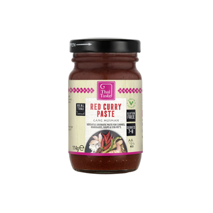 Thai Taste Gang Musman Red Curry Paste 114g (Case 6)