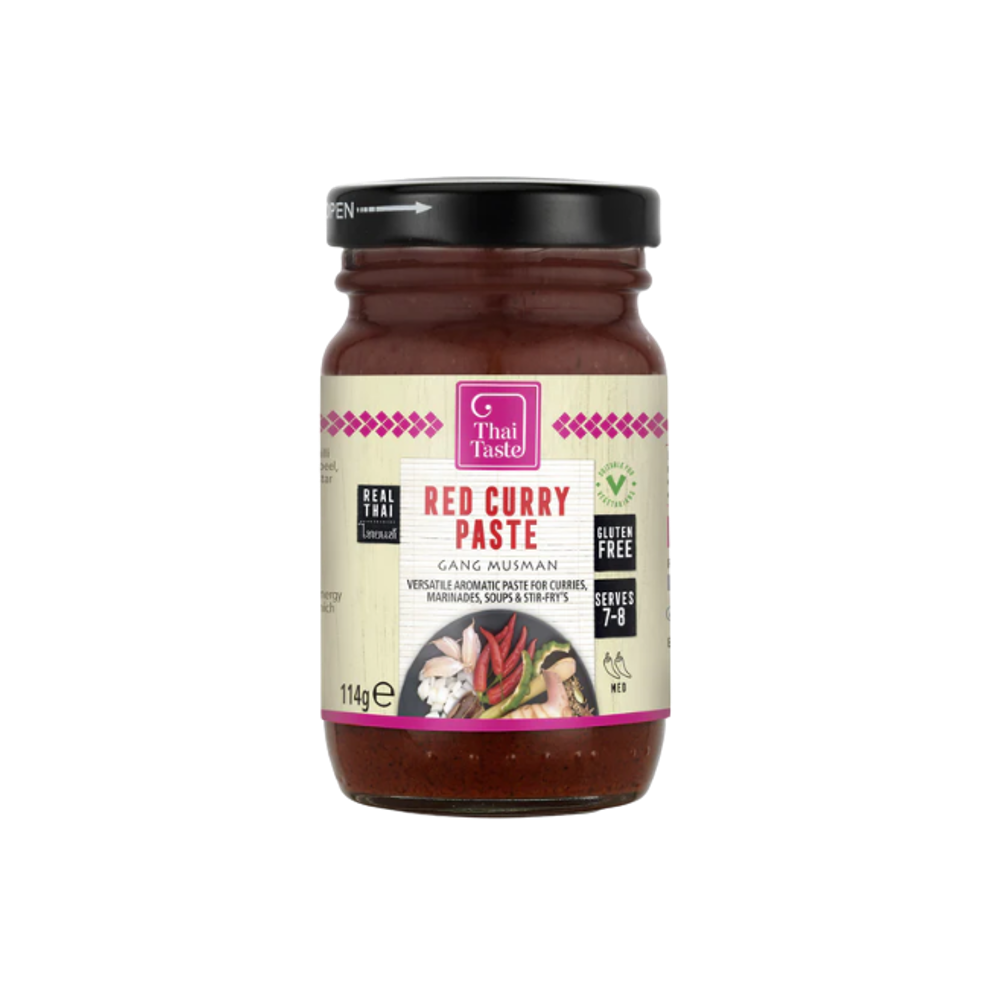 Thai Taste Gang Musman Red Curry Paste 114g (Case 6)