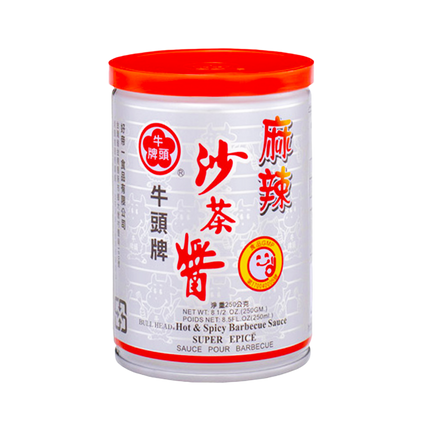 BULL HEAD Hot & Spicy BBQ Sauce 250g (Case 24)