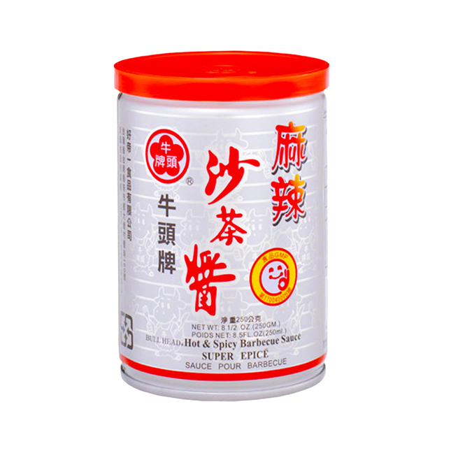 BULL HEAD Hot & Spicy BBQ Sauce 250g (Case 24)