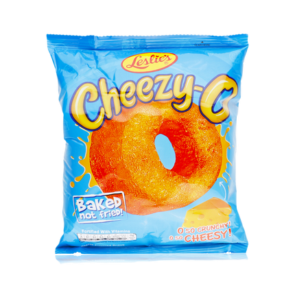 LESLIE'S CHEEZY-O Baked Corn Snack - Original Cheese 60g - Longdan Official