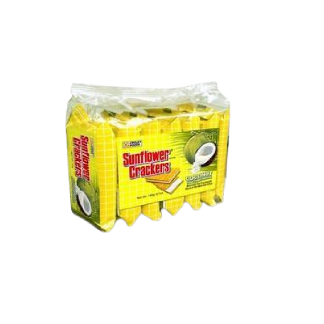 SUNFLOWER Biscuit - Coconut Cream Filled 27g (Pack 7 units) (Case 294)