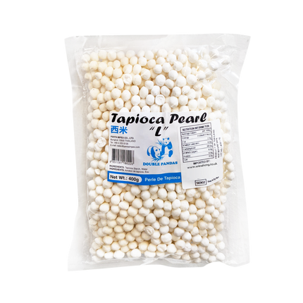 DOUBLE PANDAS Thai Large Tapioca Pearl 400g (Case 50)