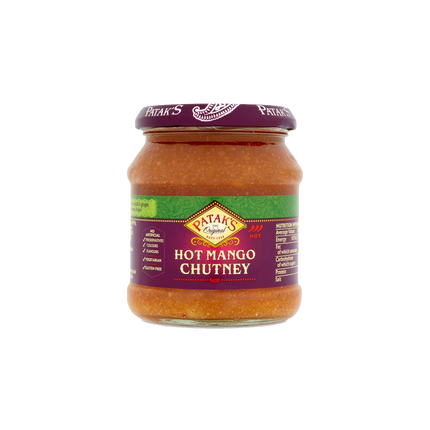 PATAK Mango Chutney Hot 340g - Longdan Official Online Store