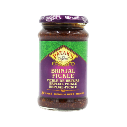 PATAK Brinjal Aubergine Pickle 312g - Longdan Official