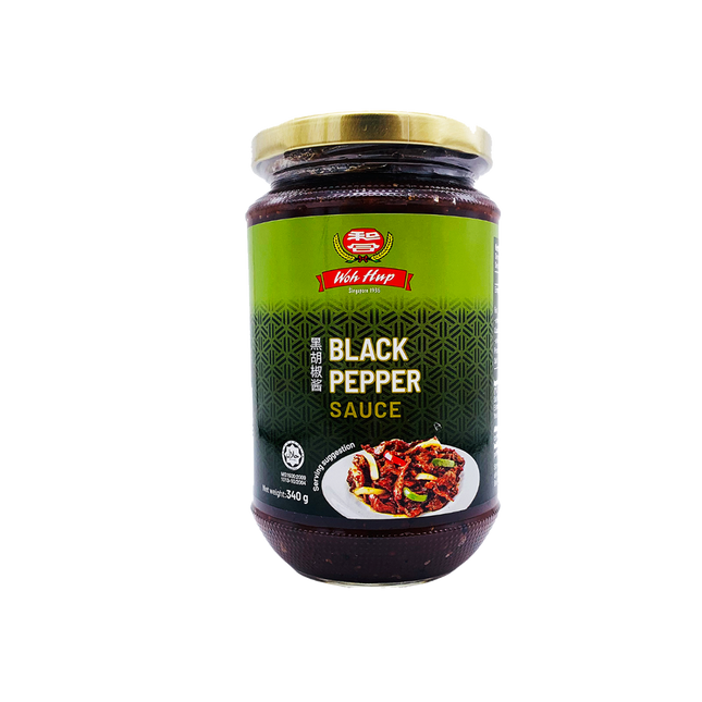 WOH HUP Black Pepper Sauce 340g - Longdan Official Online Store