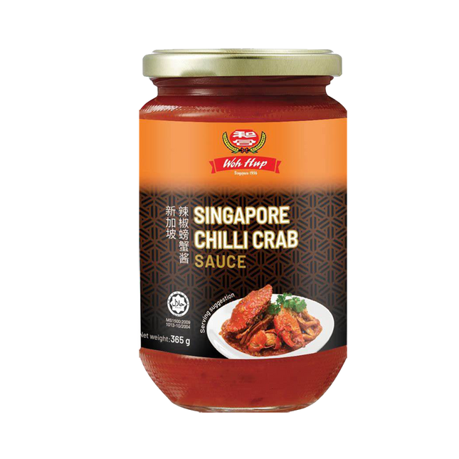 WOH HUP Singapore Chilli Crab 365g - Longdan Official Online Store