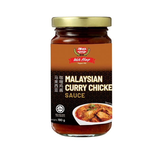 WOH HUP Malaysian Chicken Curry 190g - Longdan Official Online Store