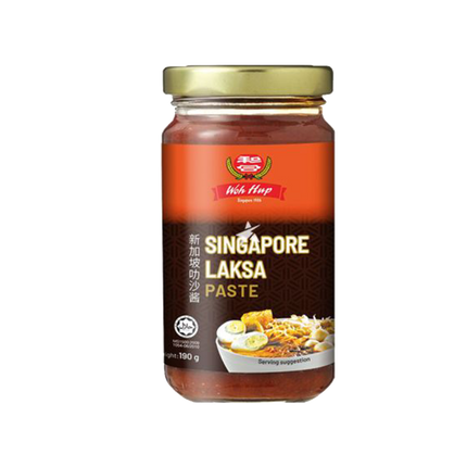 WOH HUP Singapore Laksa Paste 190g - Longdan Official Online Store