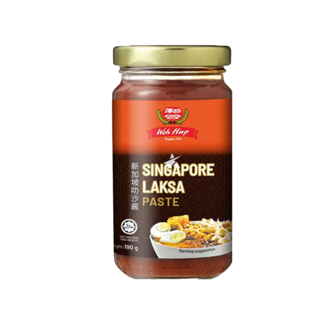 WOH HUP Singapore Laksa Paste 190g - Longdan Official Online Store