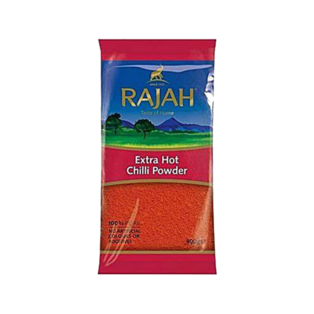 Chilli Powder Rajah RAJAH Ground Xhot Chilli Powder 400g (Case 10) – Longdan Wholesale