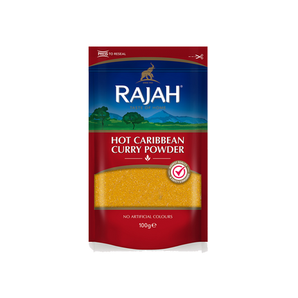 RAJAH Ground Hot Caribbean Curry 100g - Longdan Official Online Store