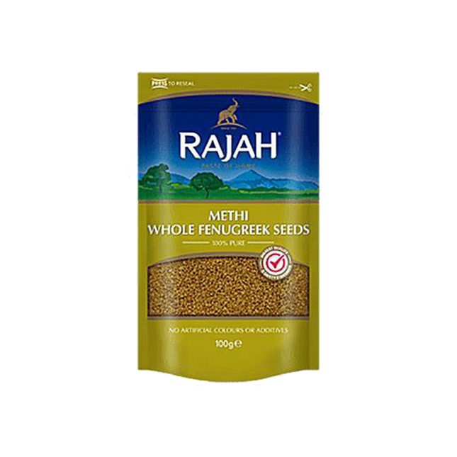 RAJAH Whole Methi Fenugreek Seeds 100g - Longdan Official Online Store