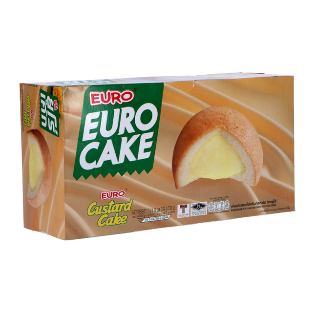Euro Brand Custard Cake (Original) 17gx12 - Longdan Official Online Store