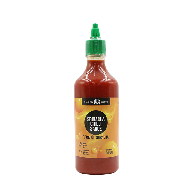 Golden Lotus Sriracha Chili Sauce 500g (Case 12)