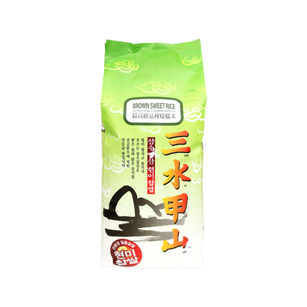 SAMSUGABSAN Brown Sweet Rice 10LB (4.54kg) - Longdan Official