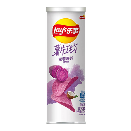 LAY'S LS Crisps (T) - Purple Sweet Potato Flavor 104g - Longdan Official Online Store