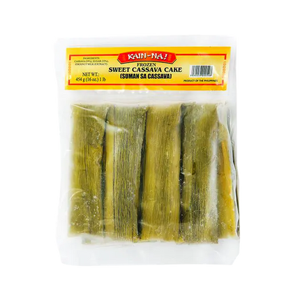 BUENAS Cassava Cake (Suman Sa Cassava) 454g (Frozen) (Case 20)