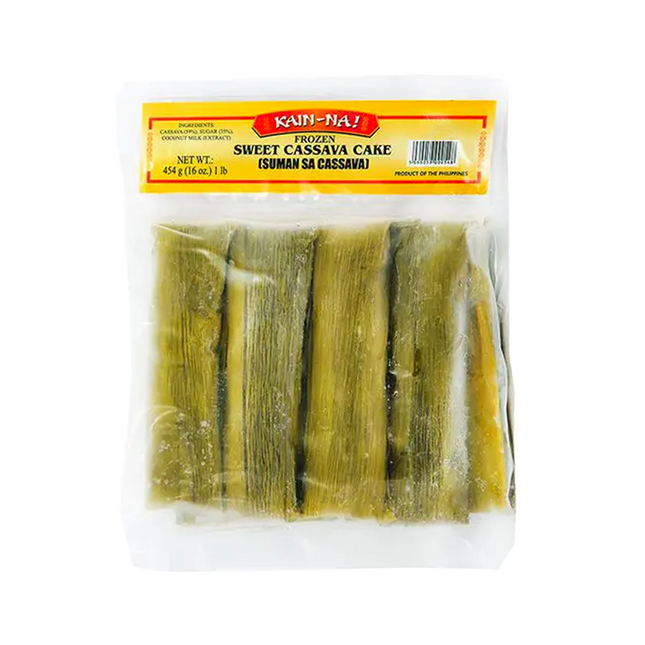 BUENAS Cassava Cake (Suman Sa Cassava) 454g (Frozen) (Case 20)